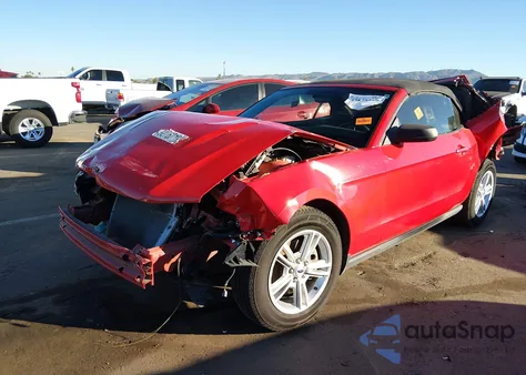 2012 Ford Mustang V6 from USA, damaged, VIN 1ZVBP8EM2C5207394